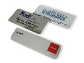 Aluminium id card 